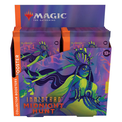 Mtg Magic The Gathering - Innistrad Midnight Hunt Collector Booster Box - Collector's Avenue