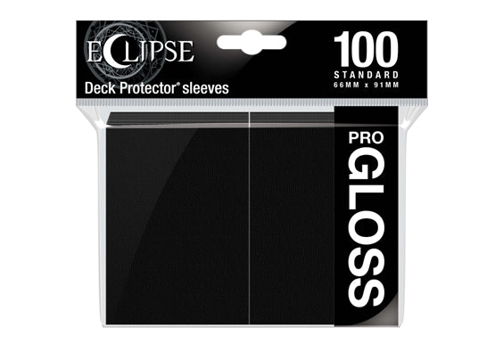 Ultra Pro Sleeves - 100 count - Standard Sized - Gloss Jet Black - Collector's Avenue
