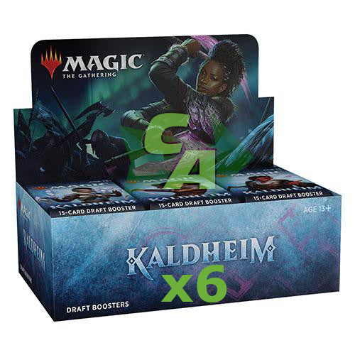 MTG Magic The Gathering Kaldheim Draft Booster Case (6 Boxes) - Collector's Avenue