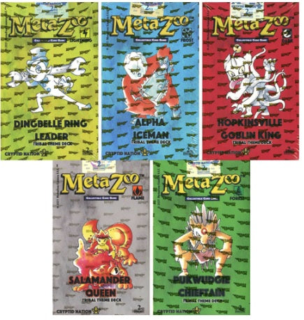 Metazoo Cryptid Nation 2nd Edition Theme Deck (Set of 5) - Collector's Avenue