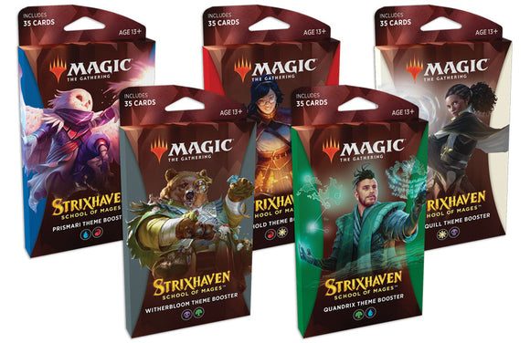MTG Magic The Gathering Strixhaven Theme Booster (Set of 5) - Collector's Avenue
