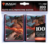 MTG Magic The Gathering Ultra Pro Deck Protector 100ct Sleeves - Kamigawa Neon Dynasty - B - Collector's Avenue