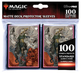 MTG Magic The Gathering Ultra Pro Deck Protector 100ct Sleeves - Kamigawa Neon Dynasty v4 - Collector's Avenue