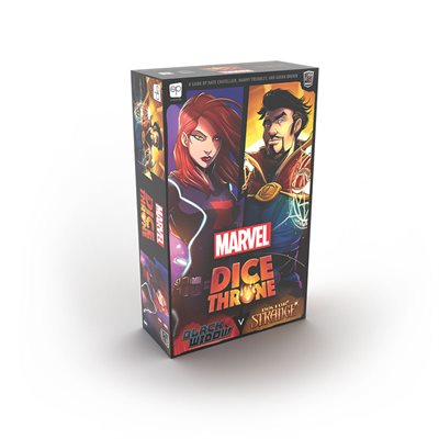 Marvel Dice Throne Black Widow vs Doctor Strange - Collector's Avenue