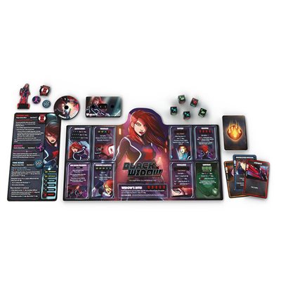 Marvel Dice Throne Black Widow vs Doctor Strange - Collector's Avenue