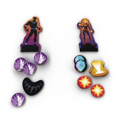 Marvel Dice Throne Captain Marvel vs Black Panther - Collector's Avenue