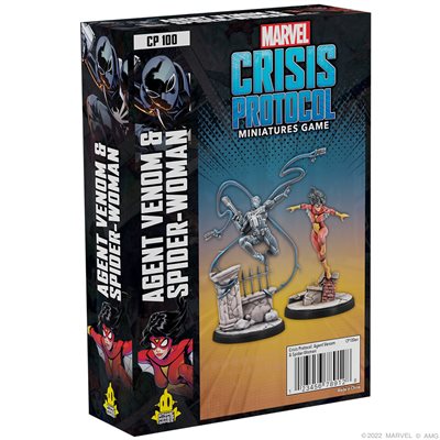 Marvel Crisis Protocol Agent Venom & Spider-Woman Character Pack - Collector's Avenue