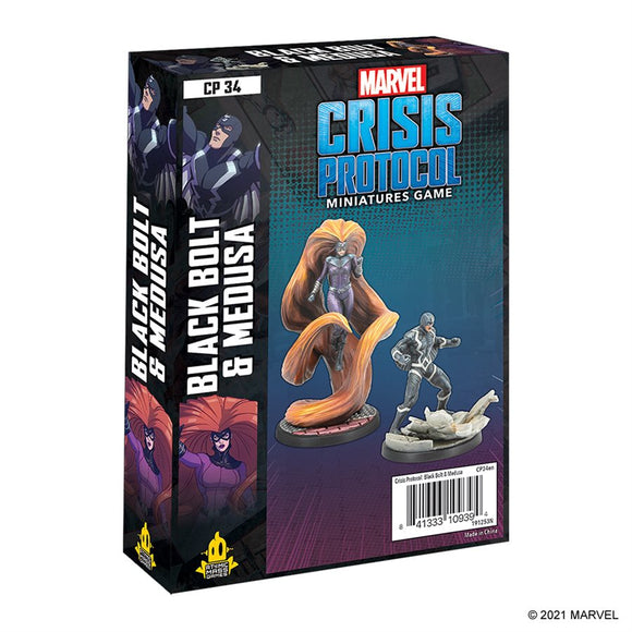 Marvel Crisis Protocol Black Bolt & Medusa Character Pack - Collector's Avenue