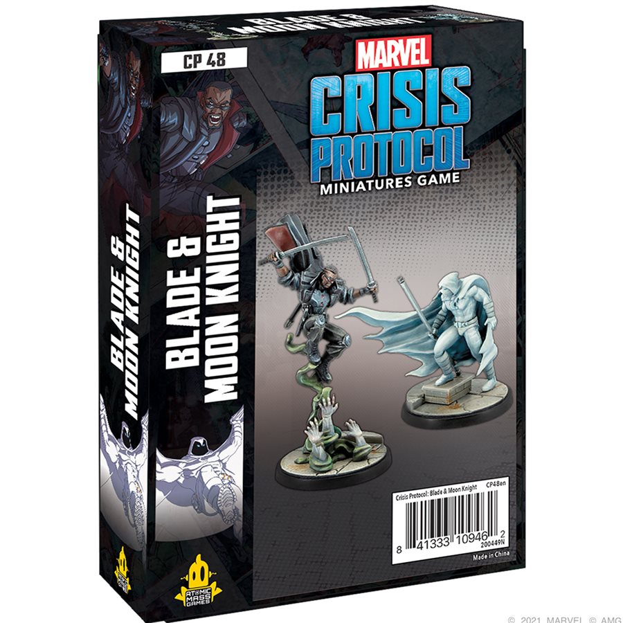 Marvel Crisis Protocol Blade & Moon Knight Character Pack - Collector's Avenue