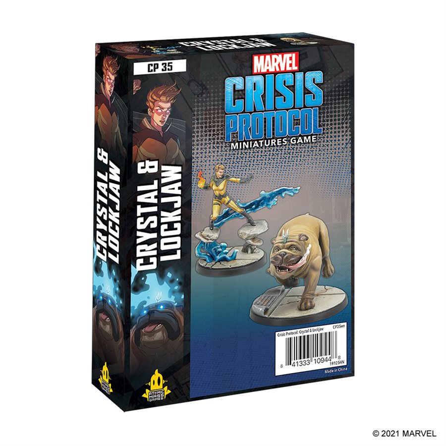 Marvel Crisis Protocol Crystal & Lockjaw Character Pack - Collector's Avenue