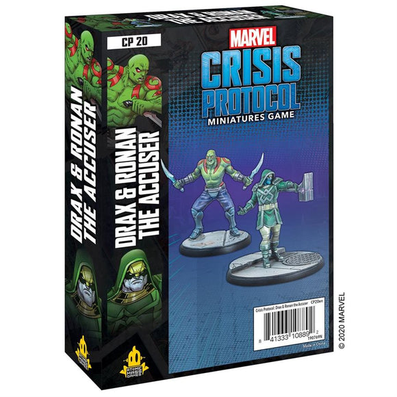Marvel Crisis Protocol Drax & Ronan The Accuser Character Pack - Collector's Avenue