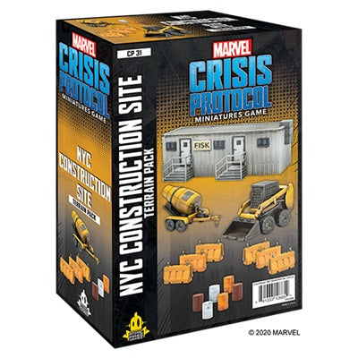 Marvel Crisis Protocol Nyc Construction Site Terrain Expansion - Collector's Avenue