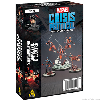 Marvel Crisis Protocol Shadowland Daredevil & Elektra With Hand Ninjas Character Pack - Collector's Avenue