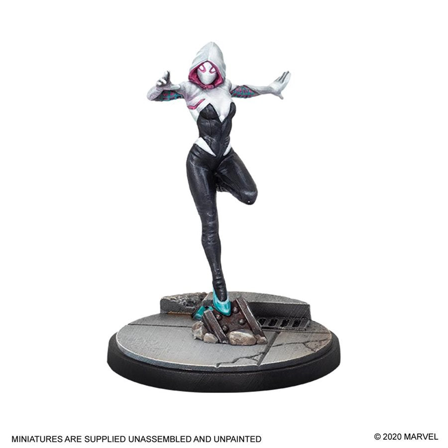 Marvel Crisis Protocol Spider-Man & Ghost-Spider Character Pack - Collector's Avenue