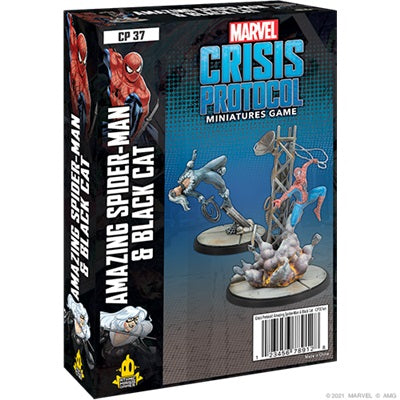 Marvel Crisis Protocol Spider-Man and Black Cat Character Pack - Collector's Avenue