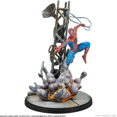 Marvel Crisis Protocol Spider-Man and Black Cat Character Pack - Collector's Avenue