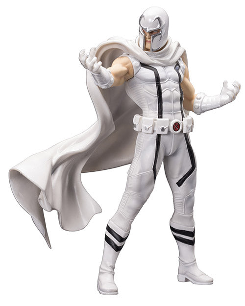 Marvel Collectible 8 Inch Statue Figure ArtFX+ - White Costume Marvel Now Magneto - Collector's Avenue