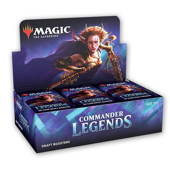 Mtg Magic The Gathering Commander Legends Draft Booster Box - Collector's Avenue