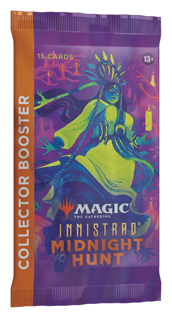 Mtg Magic The Gathering - Innistrad Midnight Hunt Collector Booster Pack - Collector's Avenue