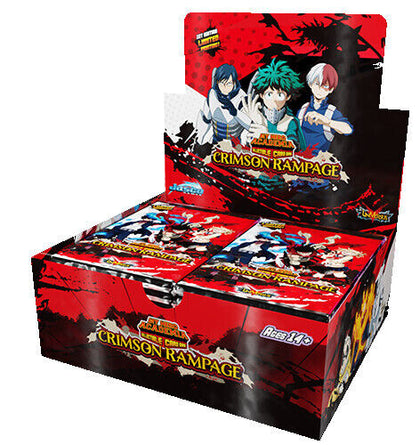 My Hero Academia CCG Booster Display Wave 2 Crimson Rampage - Collector's Avenue