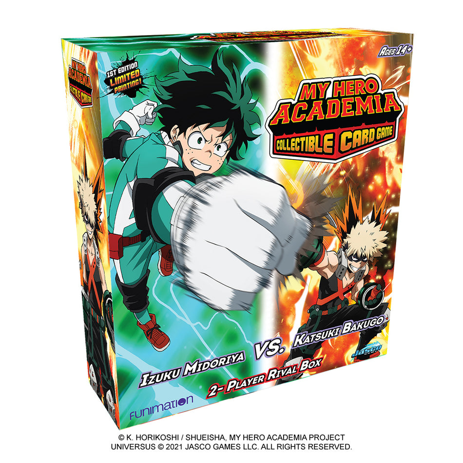 My Hero Academia CCG Izuku Midoriya vs Katsuki Bakugo 2 Player Starter Set - Collector's Avenue