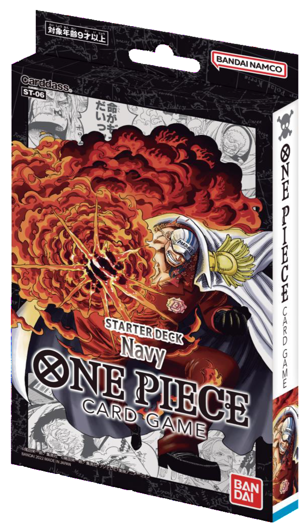 One Piece Card Game Absolute Justice Navy Starter Deck - Collector's Avenue