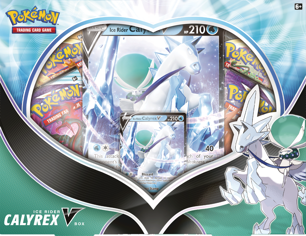 Pokemon Ice Rider Calyrex V Box - Collector's Avenue