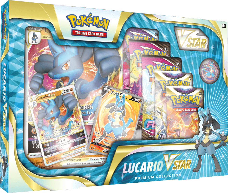 Pokemon Lucario VSTAR Premium Collection Box - Collector's Avenue