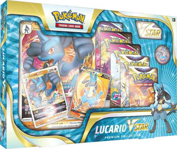 Pokemon Lucario VSTAR Premium Collection Box - Collector's Avenue