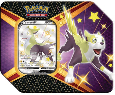 Pokemon Shining Fates Boltund V Tin - Collector's Avenue