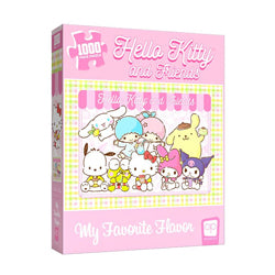 Hello Kitty and Friends "My Favorite Flavor" 1000 Piece Puzzle - Collector's Avenue