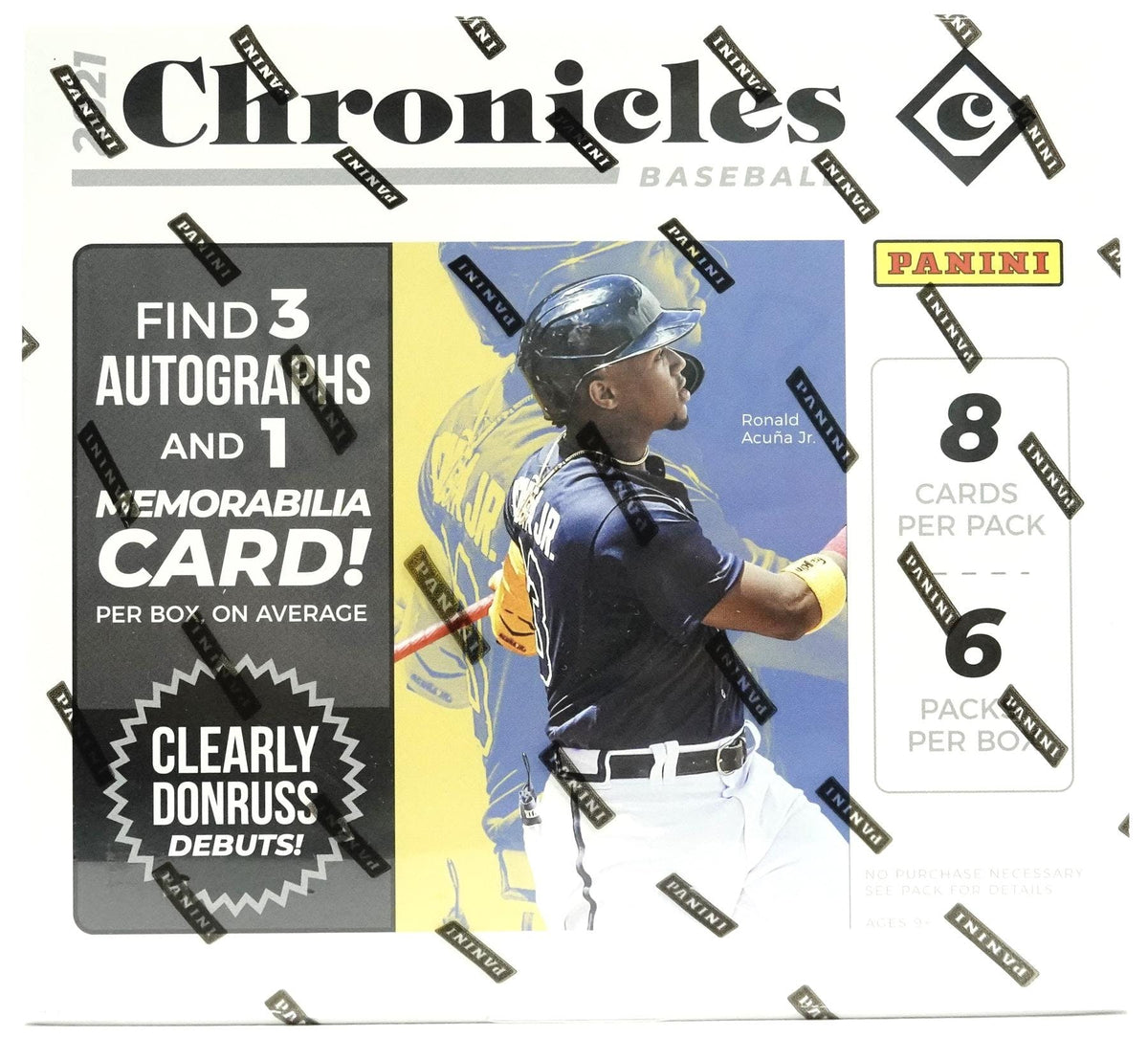 2021 Panini Chronicles Baseball Hobby Box - Collector's Avenue