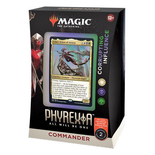 MTG Magic The Gathering Phyrexia All Will Be One Commander Deck Corrupting Influence - Collector's Avenue