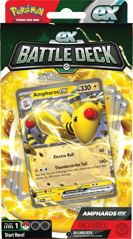 Pokemon Ampharos ex Battle Deck - Collector's Avenue