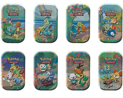 Pokemon Celebrations Mini Tin Display Box (Set of 8) - Collector's Avenue