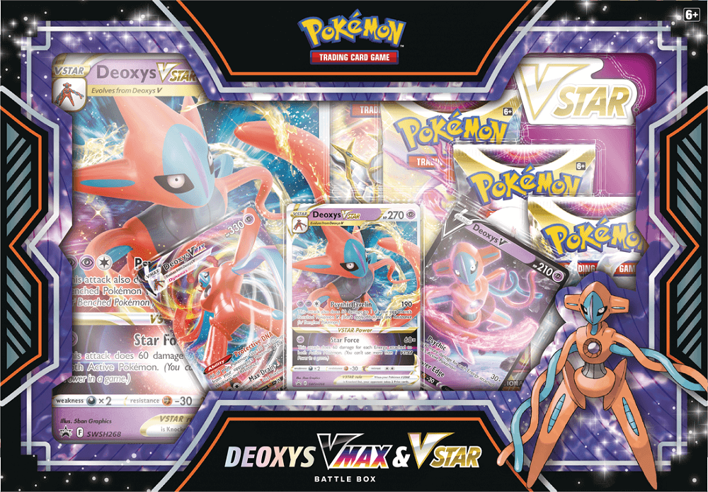 Pokemon Deoxys VMax and VStar Battle Box - Collector's Avenue