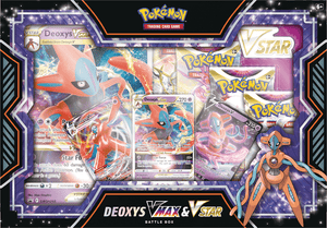Pokemon Deoxys VMax and VStar Battle Box - Collector's Avenue