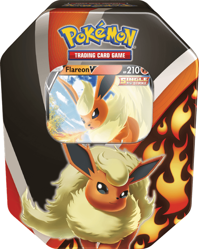 Pokemon Eevee Evolutions Flareon V Tin - Collector's Avenue