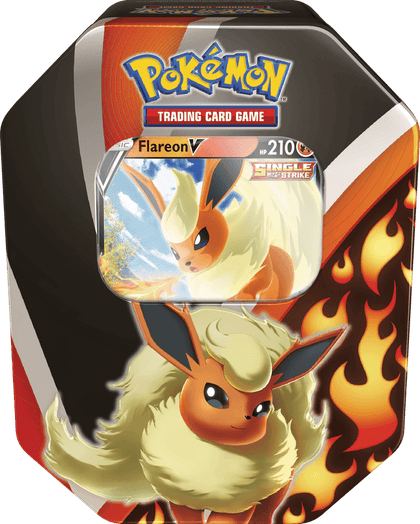 Pokemon Eevee Evolutions Flareon V Tin - Collector's Avenue