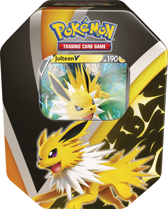 Pokemon Eevee Evolutions Jolteon V Tin - Collector's Avenue