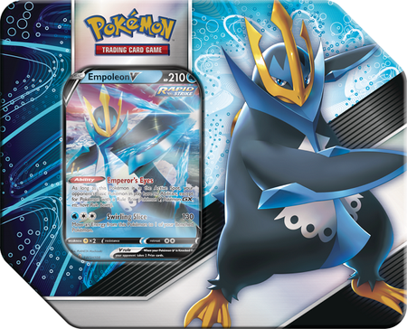 Pokemon Empoleon V Strikers Tin - Collector's Avenue