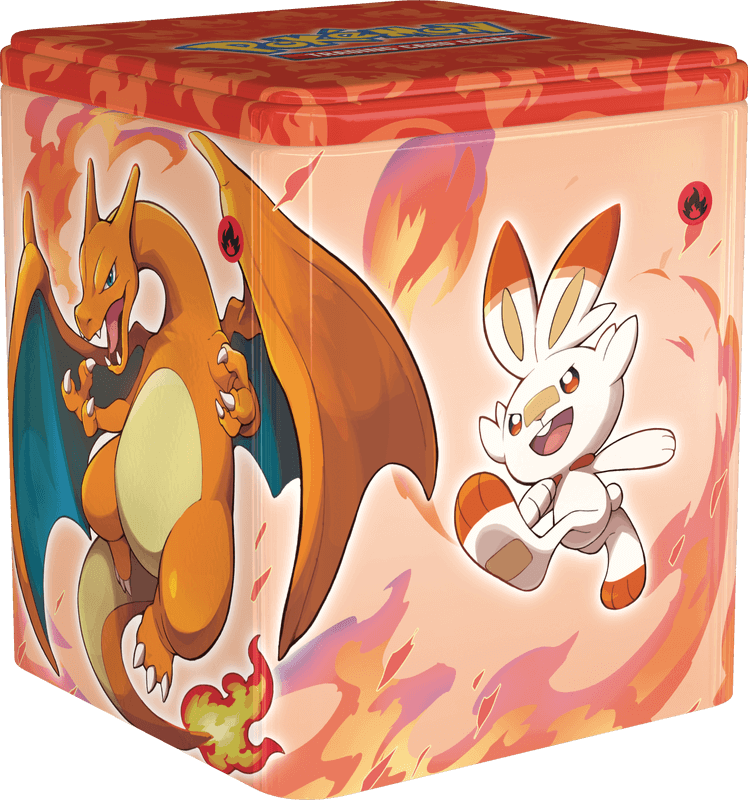 Pokemon Fire Stacking Tin - Collector's Avenue