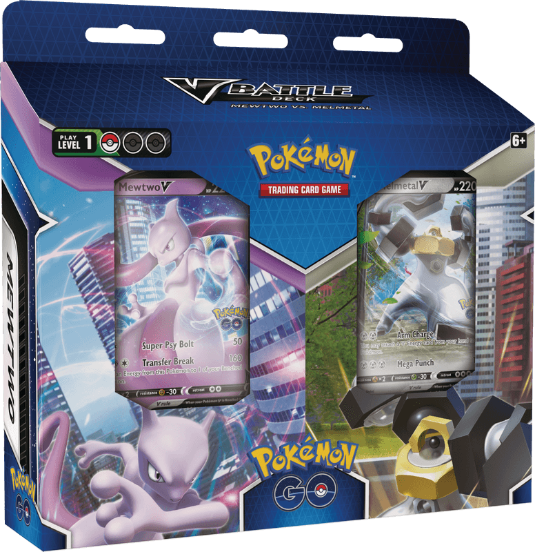 Pokemon GO Mewtwo vs Melmetal V Battle Decks - Collector's Avenue