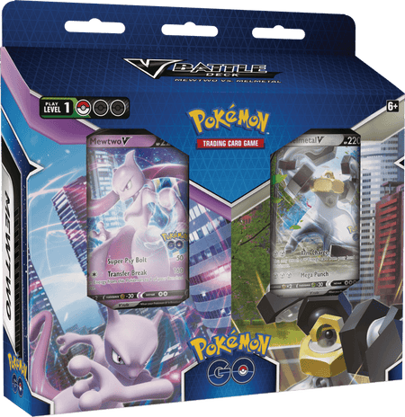 Pokemon GO Mewtwo vs Melmetal V Battle Decks - Collector's Avenue