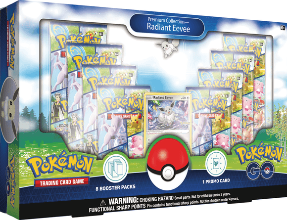 Pokemon GO Radiant Eevee Premium Collection Box - Collector's Avenue