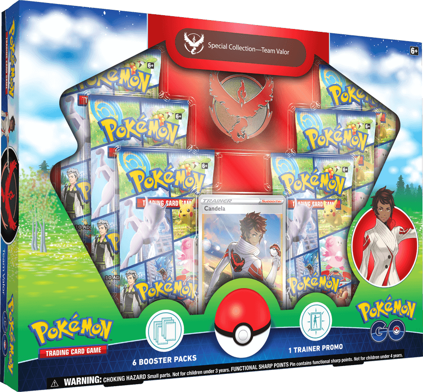 Pokemon GO Team Valor Special Collection Box - Collector's Avenue