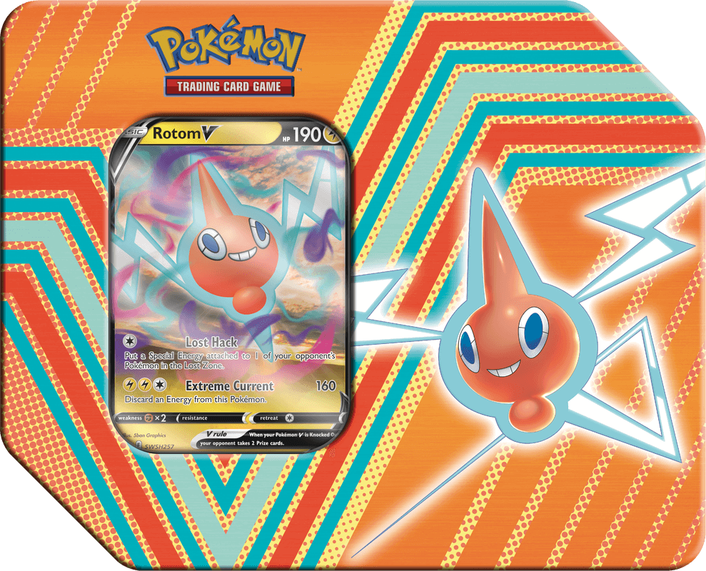 Pokemon Hidden Potential Rotom V Tin - Collector's Avenue