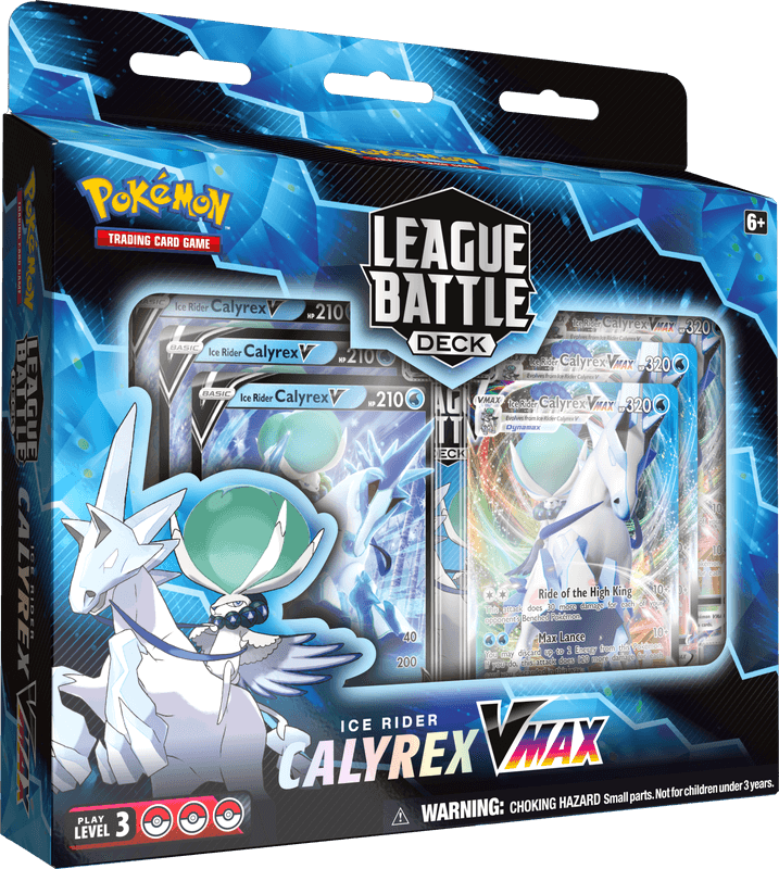 Pokemon Ice Rider Calyrex VMAX League Battle Deck - Collector's Avenue