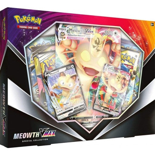 Pokemon Meowth VMax Special Collection Box (International Version) - Collector's Avenue
