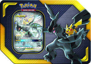Pokemon Pikachu and Zekrom GX Tag Team Tin - Collector's Avenue